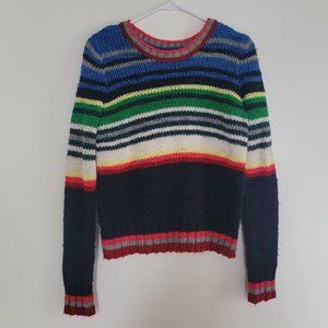 American Eagle Striped Sweater Small Women's
